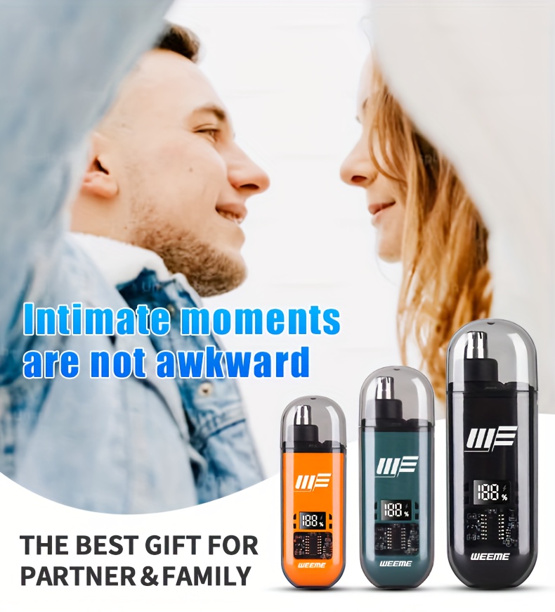   wm001 digital nose hair trimmer usb charging     trimming   to embarrassment   portable grooming   Product details 4