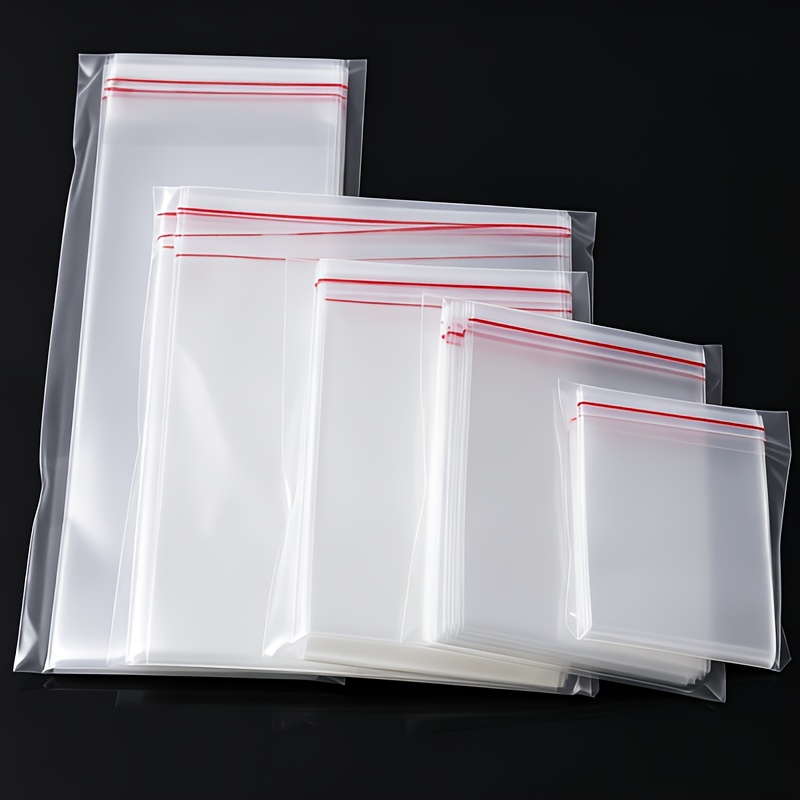 102pcs Self-Adhesive Plastic Bags for Jewelry & More