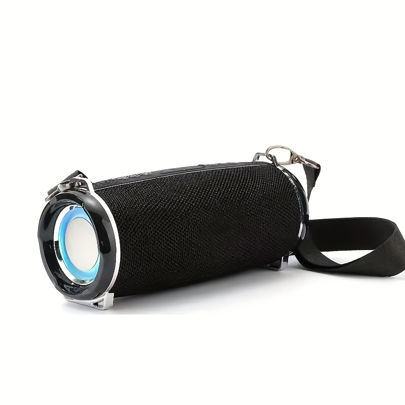 Portable Wireless Speaker, With Flashing Led Lights, To Mobile Phones/tablets/tv, Direct Reading Tf Card/usb Driver, Compatible With Usb Driver/usb/tf/fm Built-in Microphone, 10 Meters