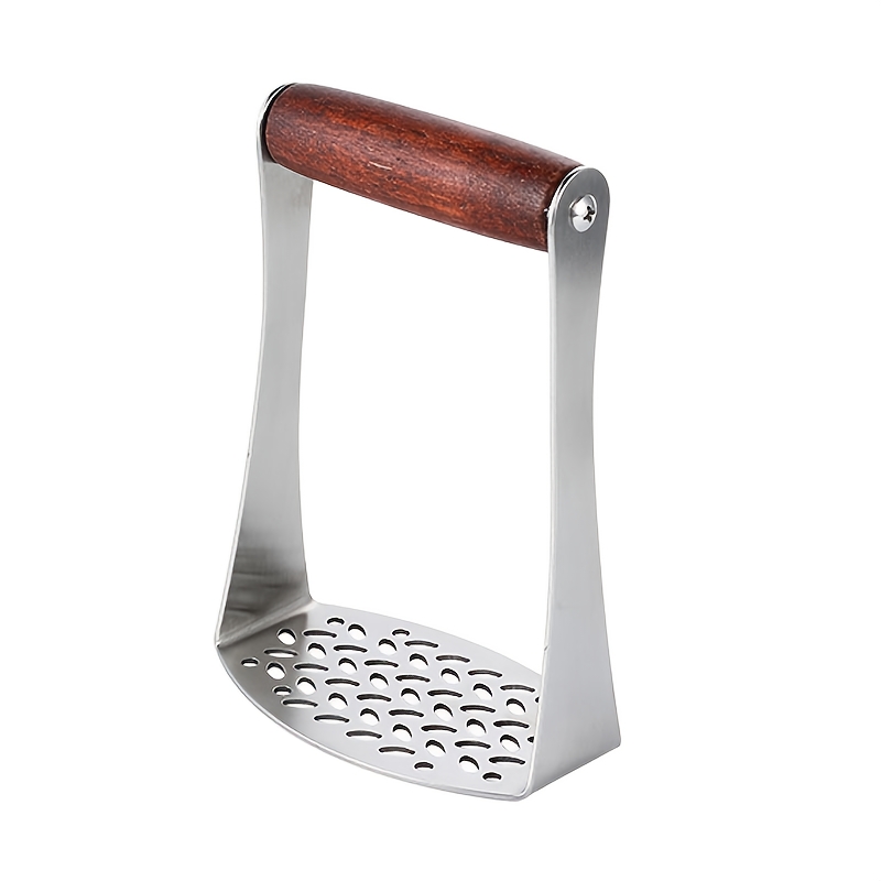 Heavy Duty Stainless Steel Potato Masher for Smooth Mashing