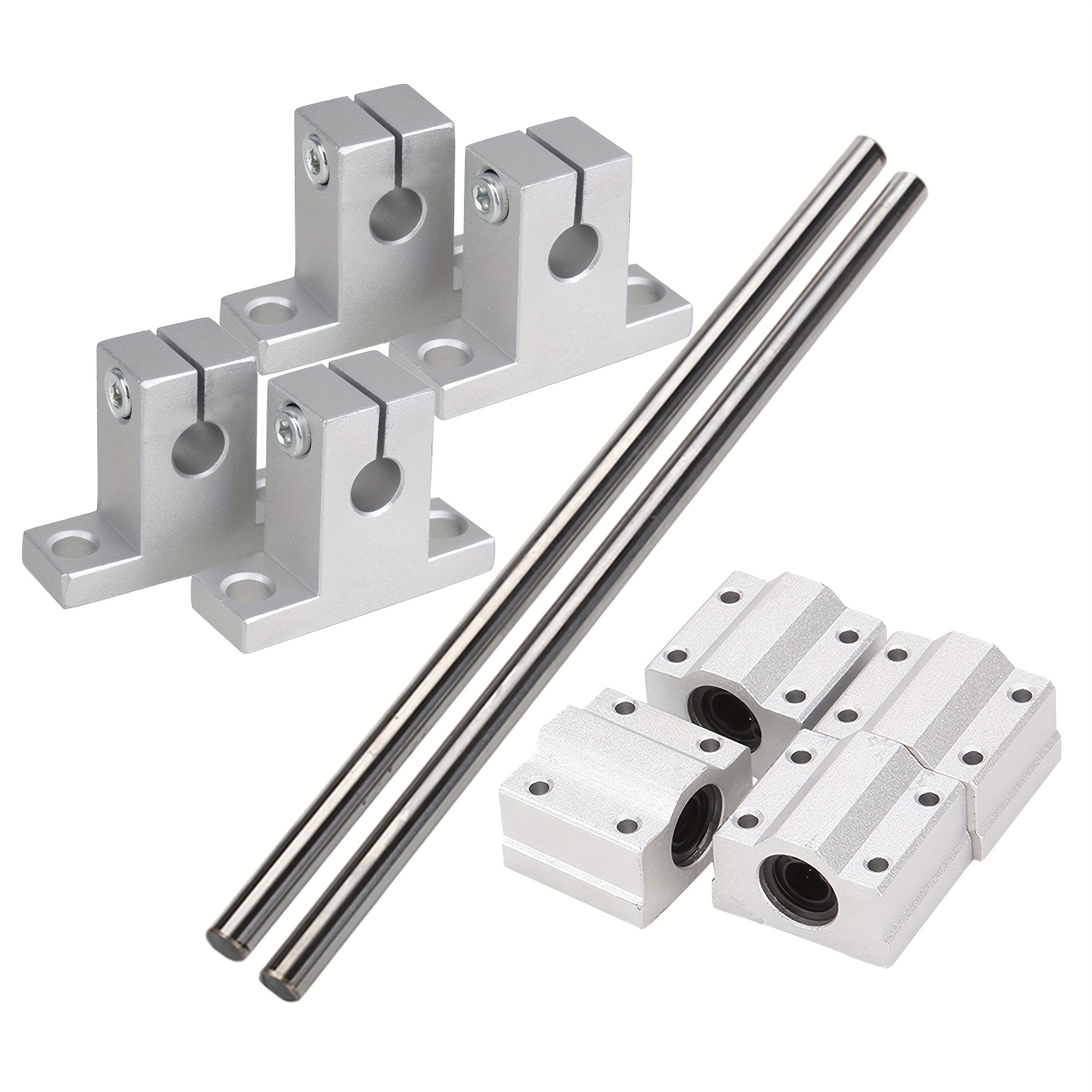 TEMU 2 Sets Of 8mm Horizontal Linear Axis Slider Sets 200mm