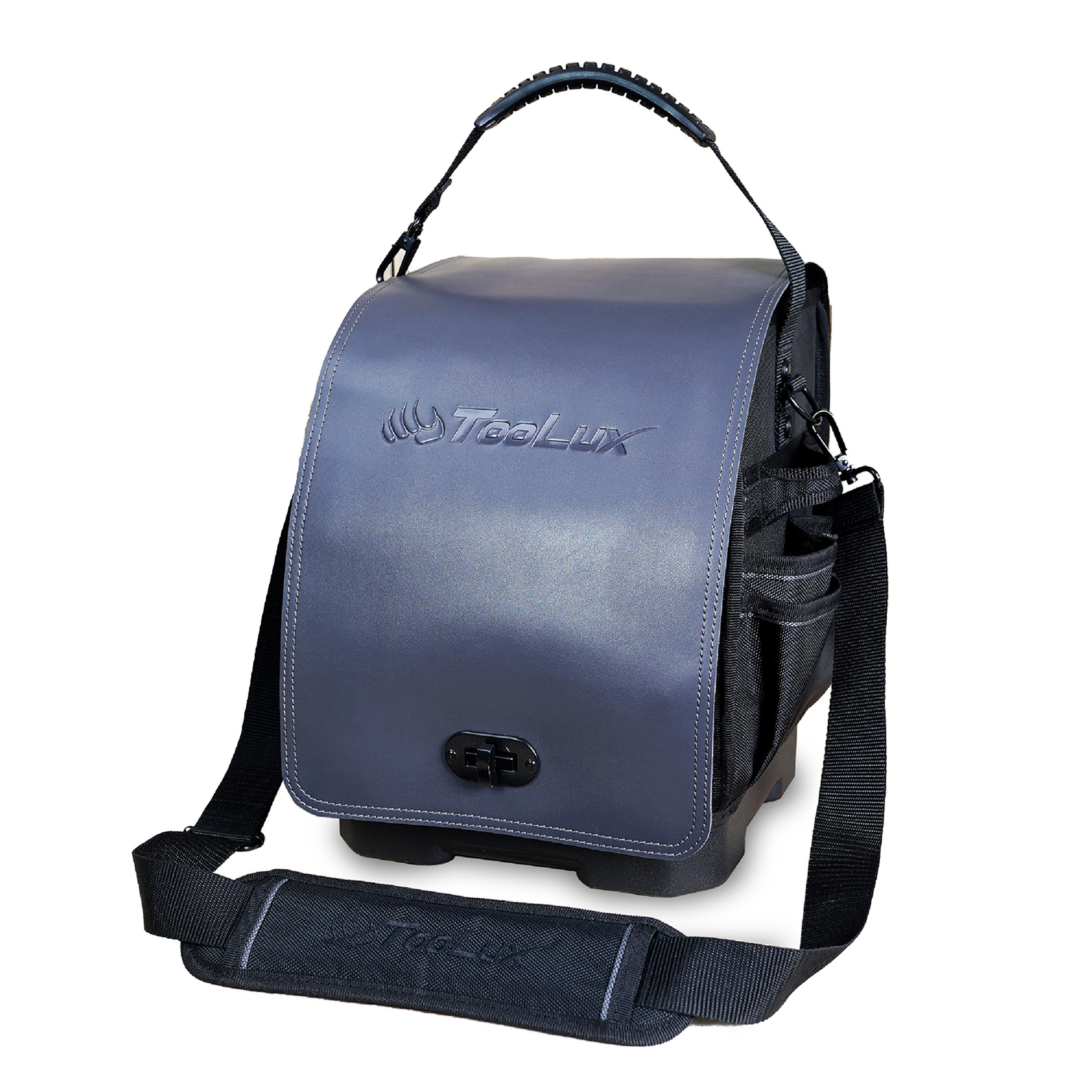 

Toolux Leather Cover Tool Bags, Heavy-duty Electrician Tote, Large Capacity Functional Tool Organized, Ideal For Daily Use.