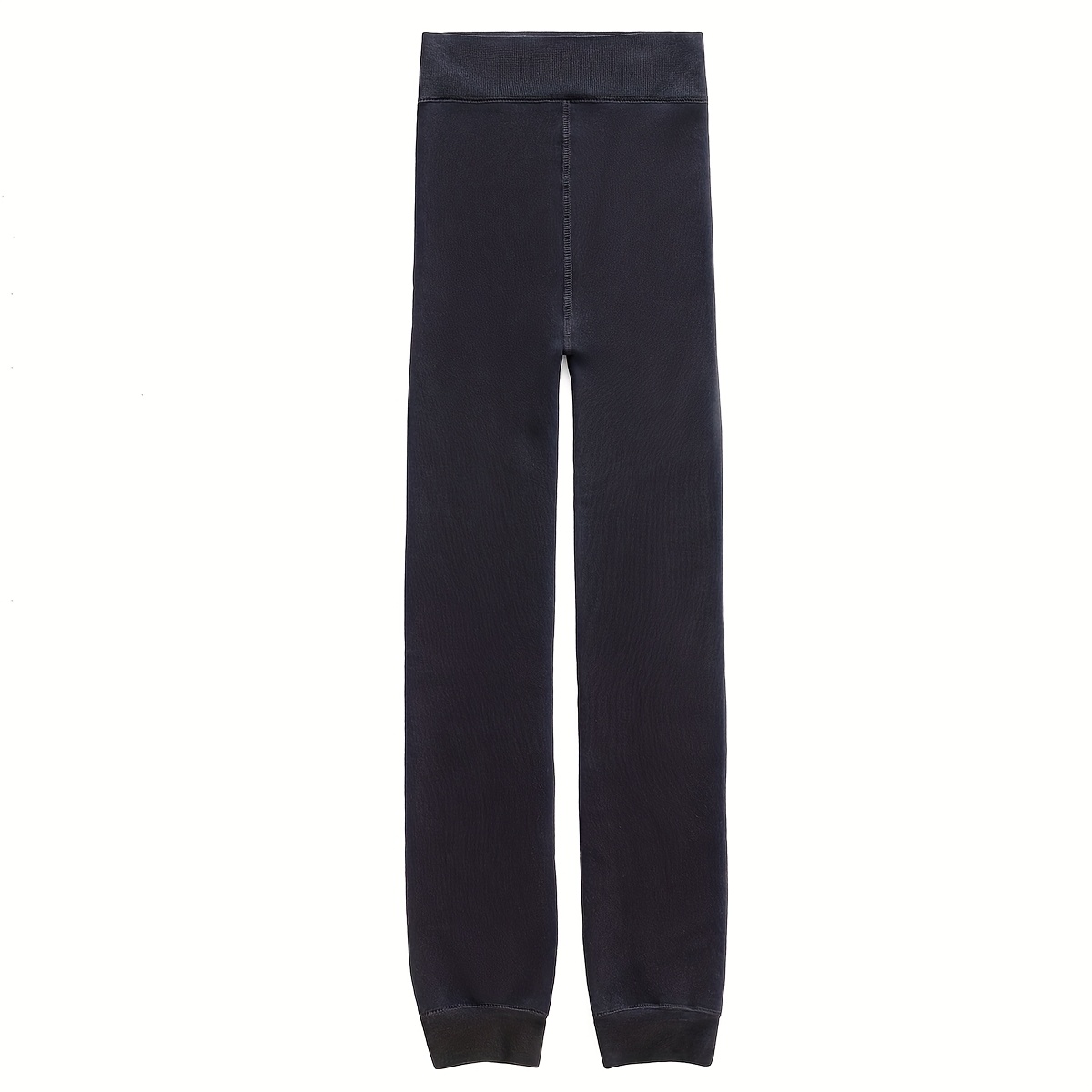 Women's Fleece Leggings, 240g Thickened Warm Nine-Ten Pants, Versatile High Elasticity Ankle Pants for Autumn and Winter