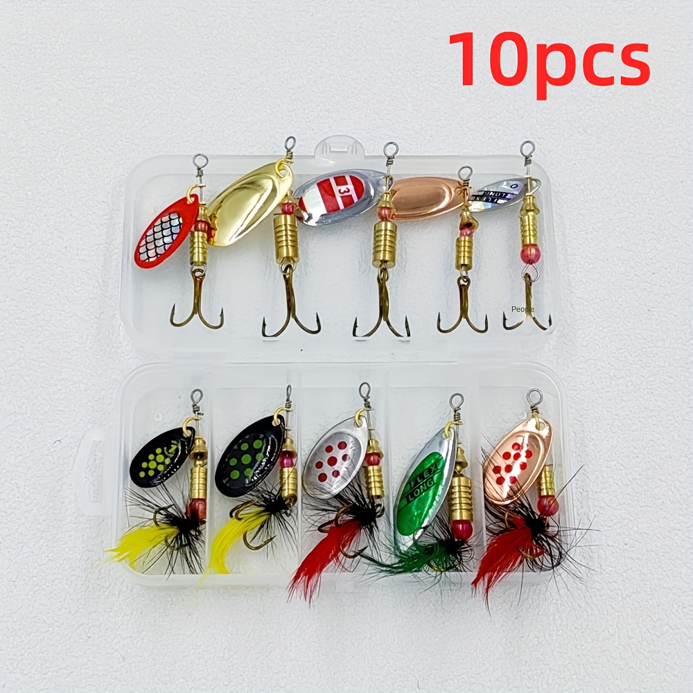 120pcs/box Lure Treble Hooks With Barbed, High Carbon Steel Fishing Hook