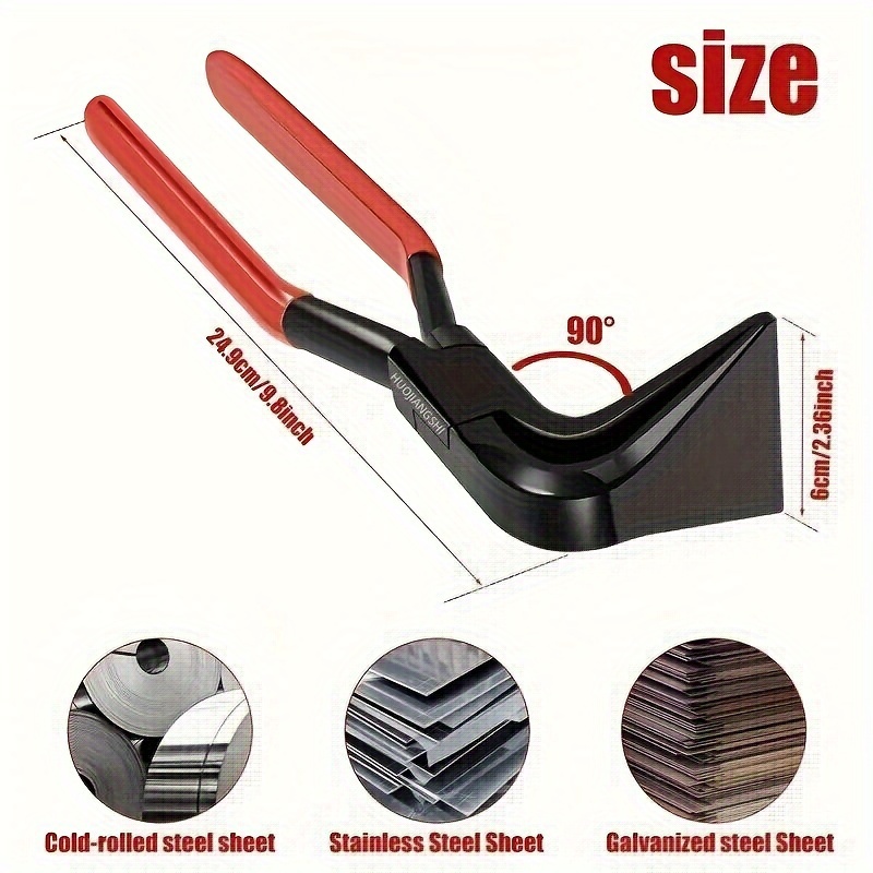 

Heavy- Bending - 45°/90° Steel For Metalworking, Sheet Bending Tool For & Flattening