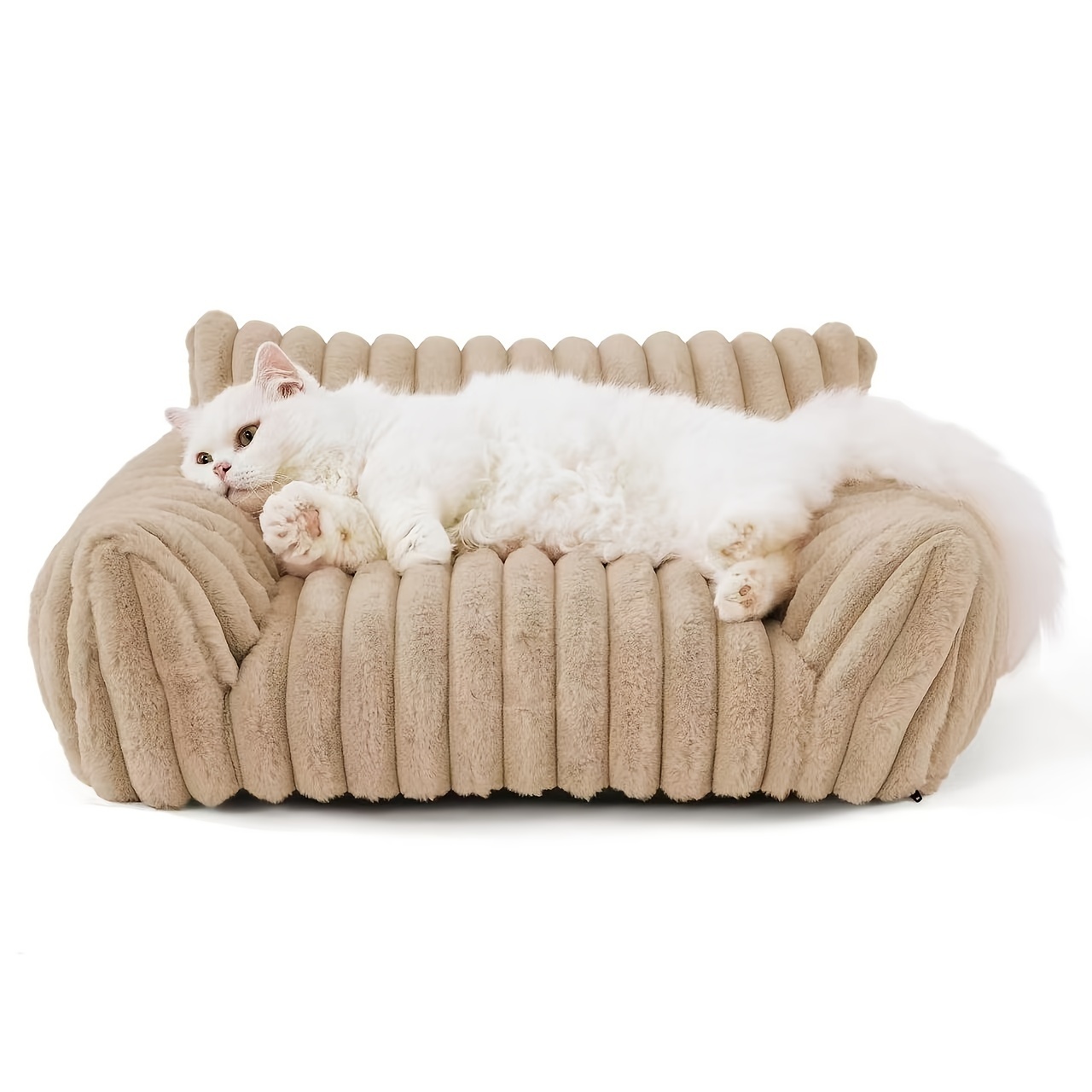 hot selling pet cat small sofa washable and warm for winter Product details 3