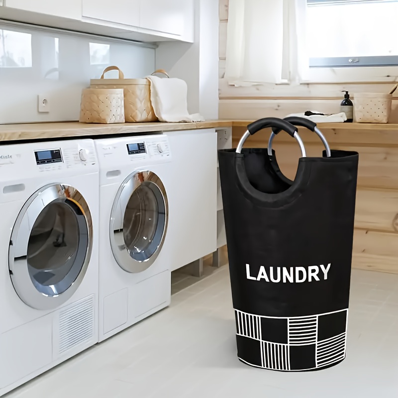 large capacity laundry basket laundry hamper laundry bag with handles foldable laundry basket for   a very practical ironing accessory Product details 5
