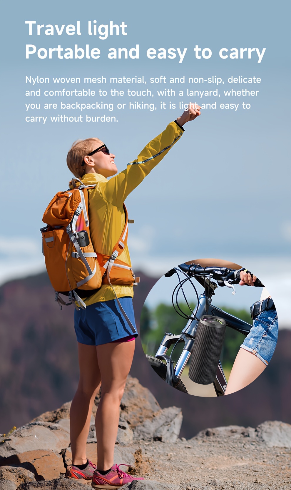 ZEALOT S49PRO 20W Haut-parleur sans fil portable, double haut-parleur Boost de basses Audio haute résolution, 3000mAh Longue durée de la batterie, lumières RGB, 5 niveaux d'étanchéité, 8 heures de lecture, son stéréo pour smartphones/tablettes/TVs, chargement USB-C, IPX5, sans adaptateurs de charge, prend en charge la carte SD/USB/AUX, pour l'intérieur/fête/plage/scène de musique