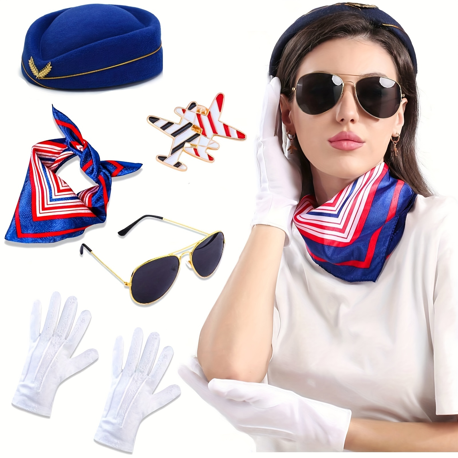 Diy Scarf For Flight Attendant Flight Attendant Costume For Women