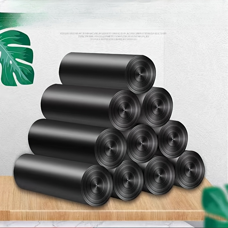 

10 Rolls Of 200 Disposable Garbage Bags - Cleaning Cars, Homes, Kitchens, Offices And Restaurants! A Cheap, Strong, And Garbage Bag. Suitable For Valentine's Day Gifts