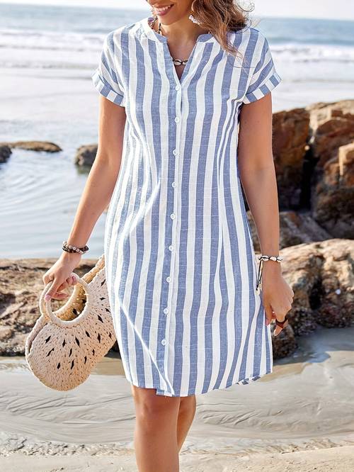 striped dress d02