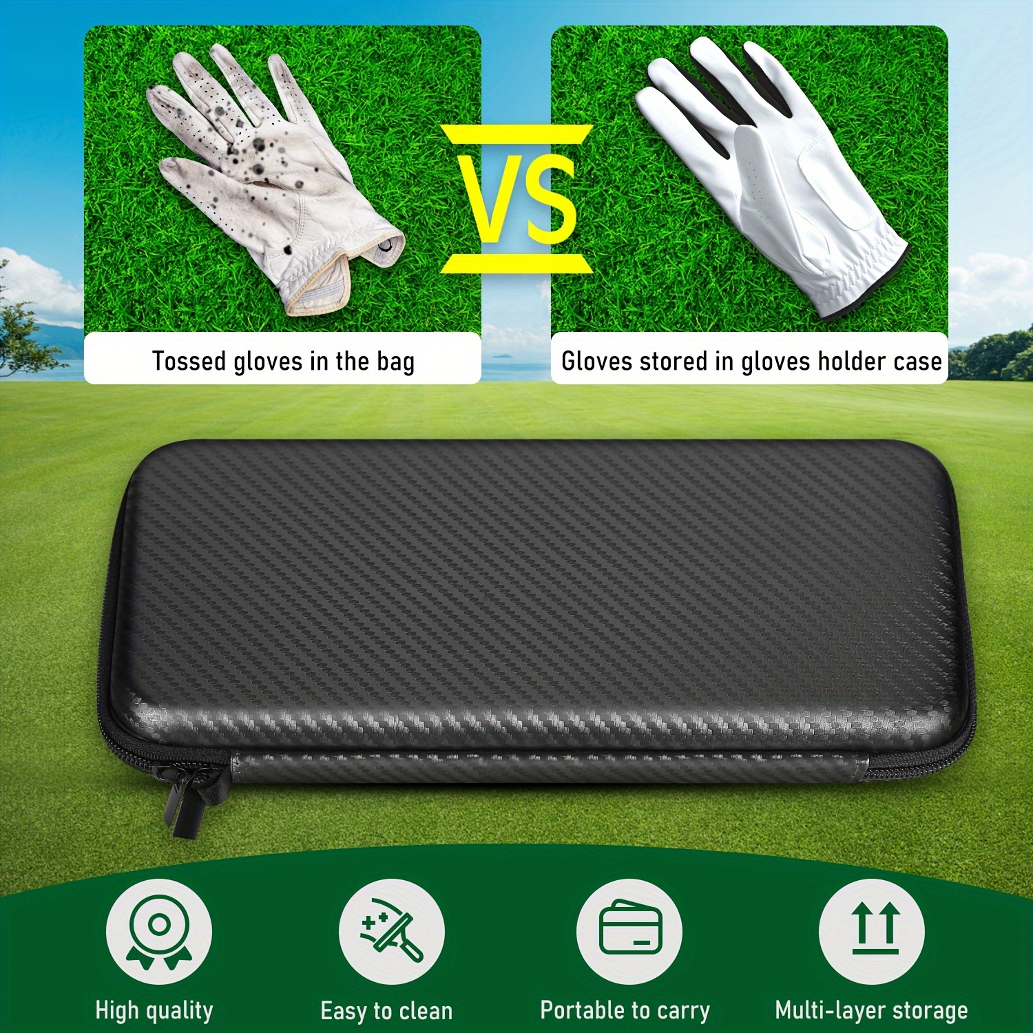 Golf Glove Glove Holders Perfect Golf Ball Bag Temu
