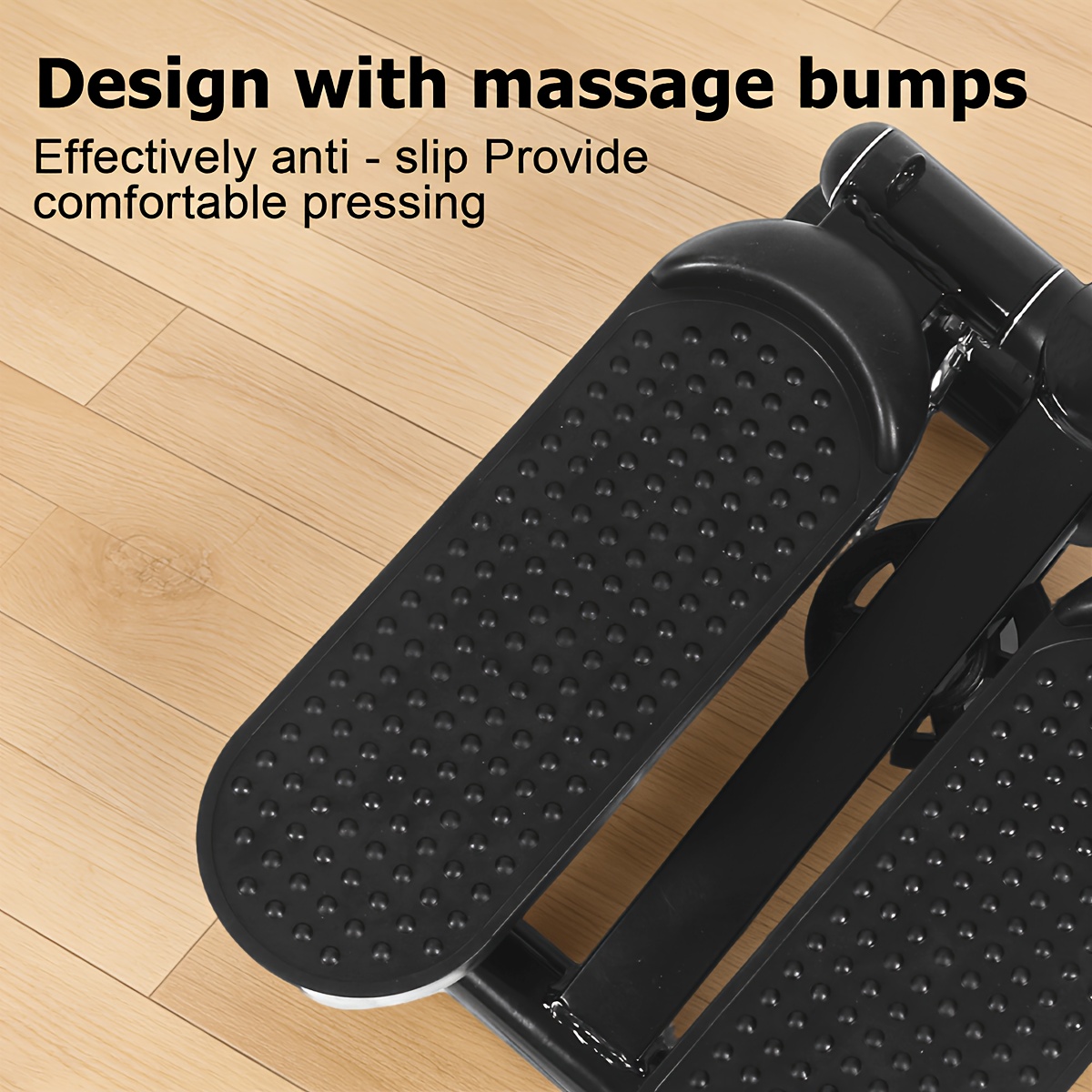 Indoor Stepper Machine, An Essential Tool For Leg Training. Portable Stepper, Stable Resistance, Upgraded Adjustable, Without Battery