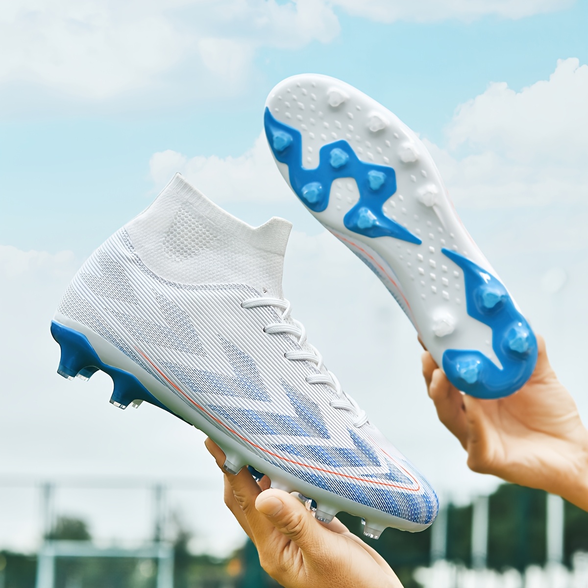 botines fútbol hombre mujer zapatos deportivos ag altos Temu Ecuador