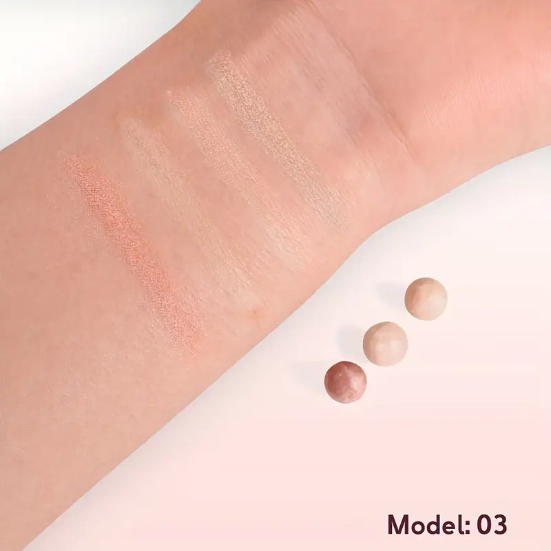 1st waterbestendig roller blush poeder, matte afwerking, verhelderend effect, geschikt voor alle huidtinten, 35-38 kralen per details 8