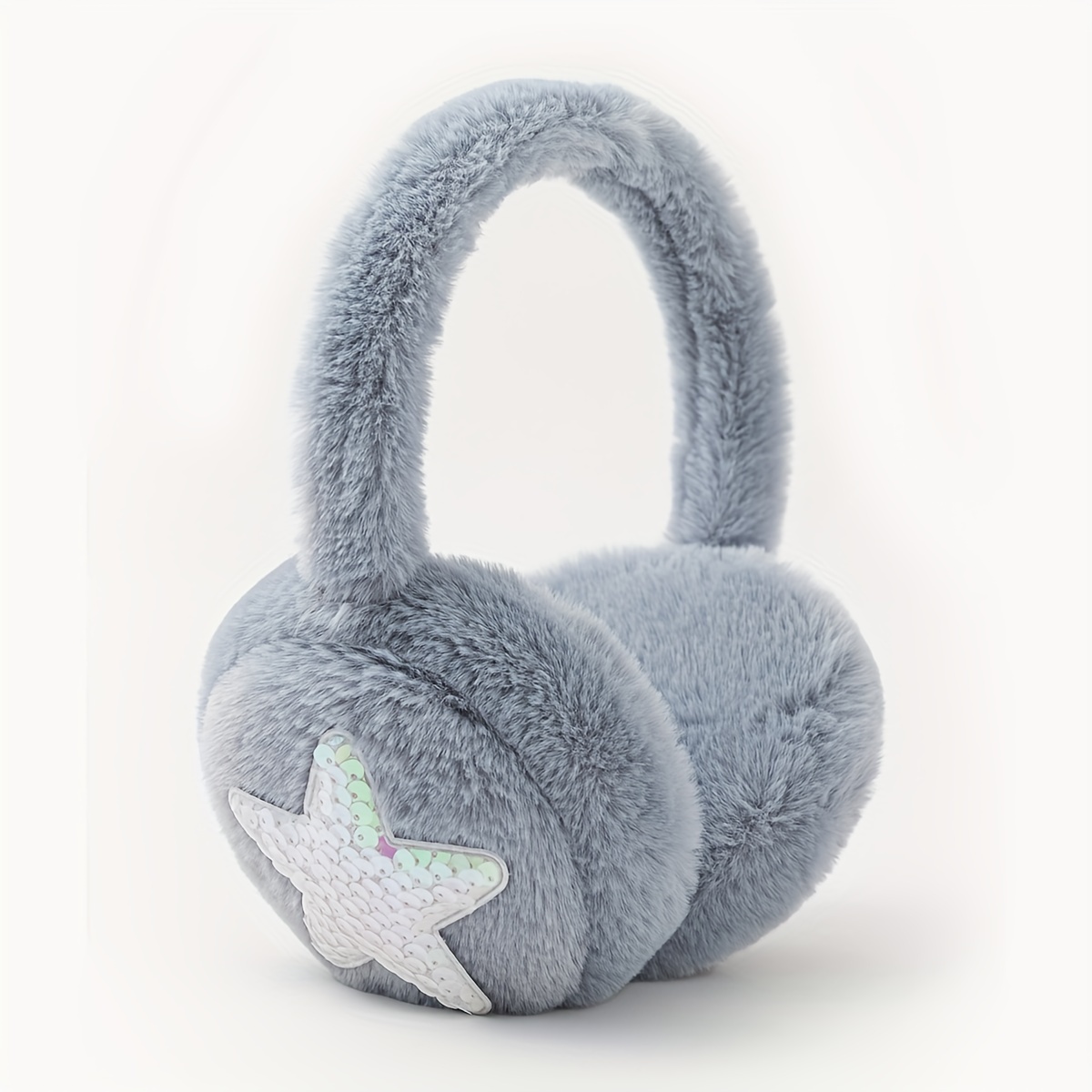 -patterned Classic Solid-color Cute-style Ear Suitable For Winter Wear