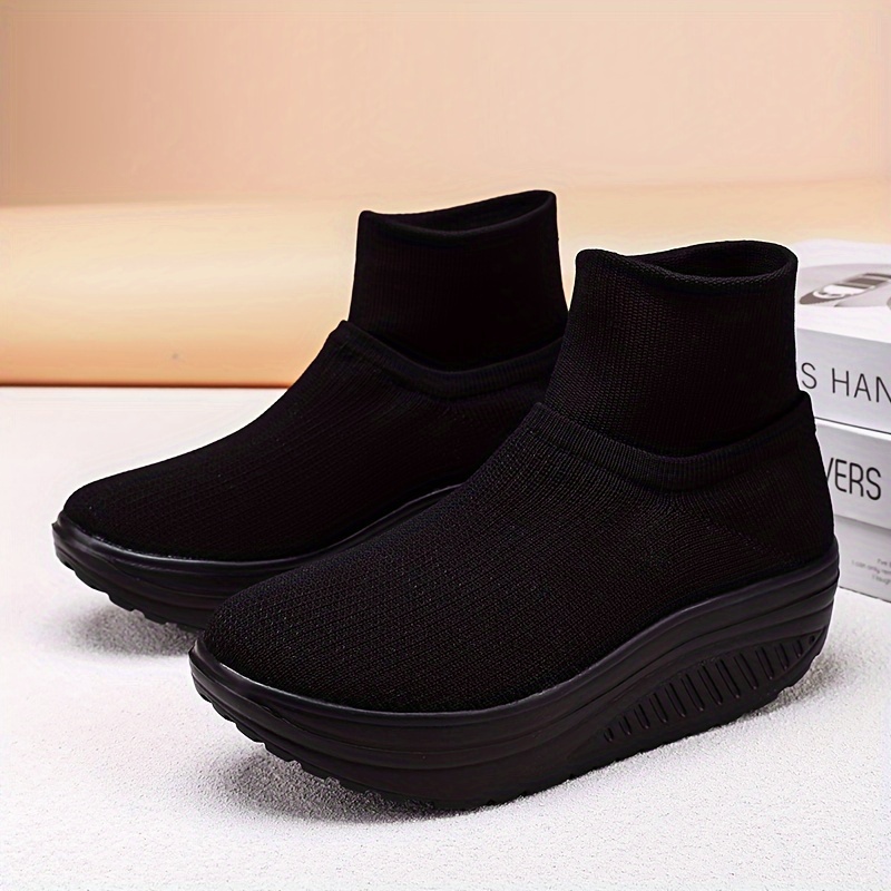 women's ankle boots arch support walking shoes breathable Temu