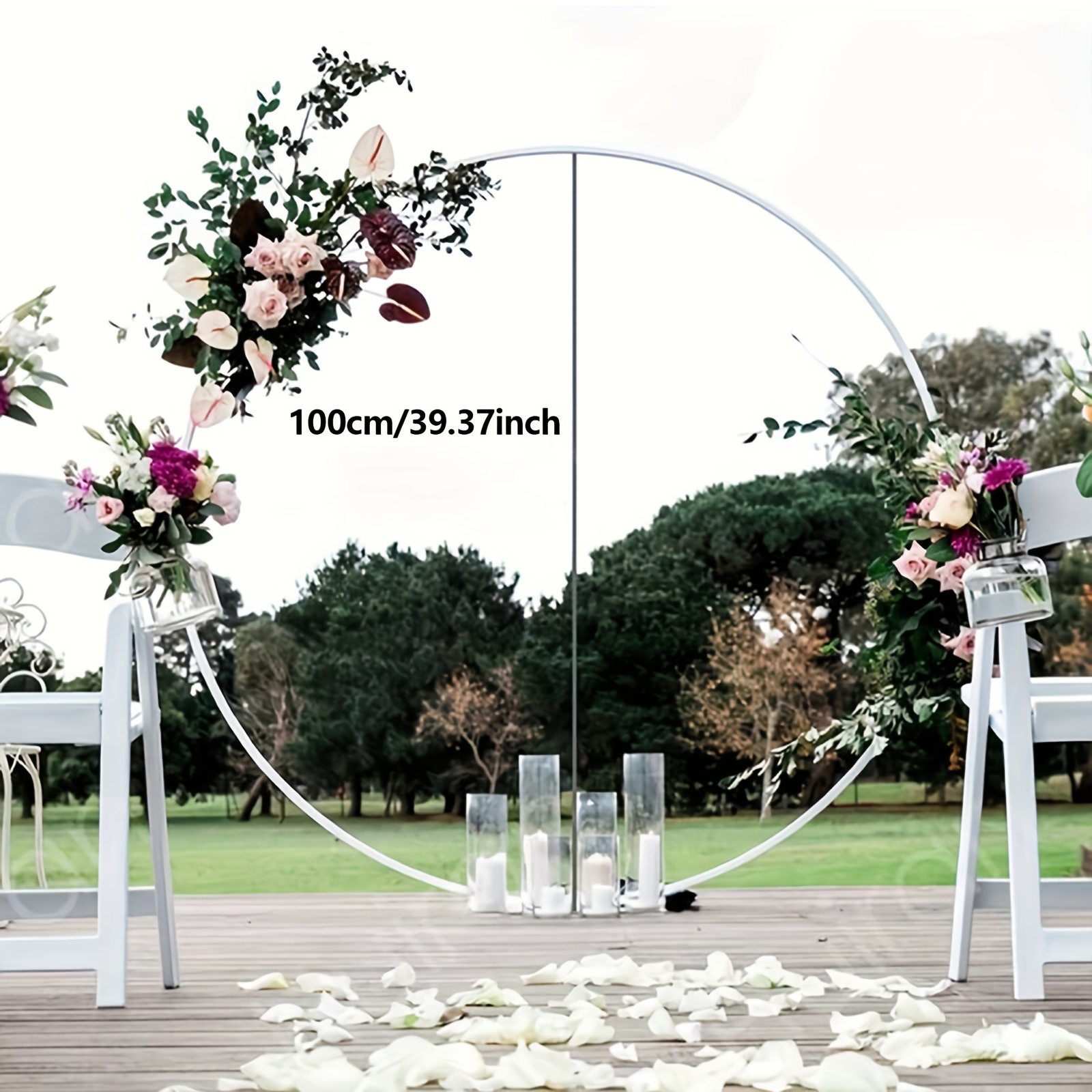 

Set, New High-quality Plastic Balloon Arch Bracket Set, Party Decoration Set, Diy Arch, Flower Wreath Balloon Bracket Set, Multiple Specifications Available (39.37inch/59.05inch/70.86inch)