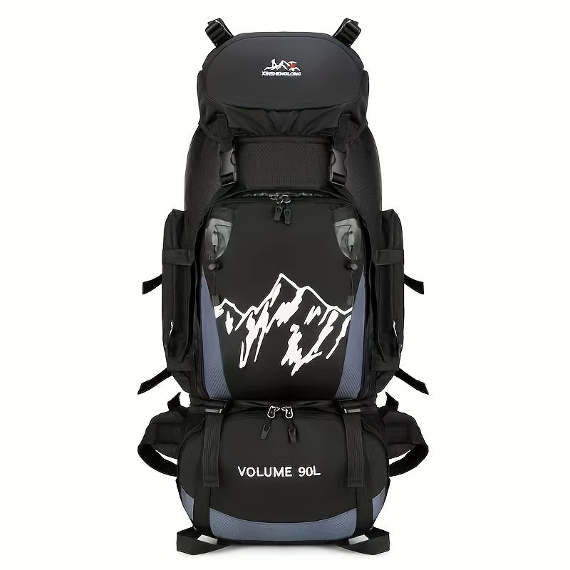 90l Large Capacity Outdoor Backpack Suitable For Men And Women, Perfect For Camping And Tent Use