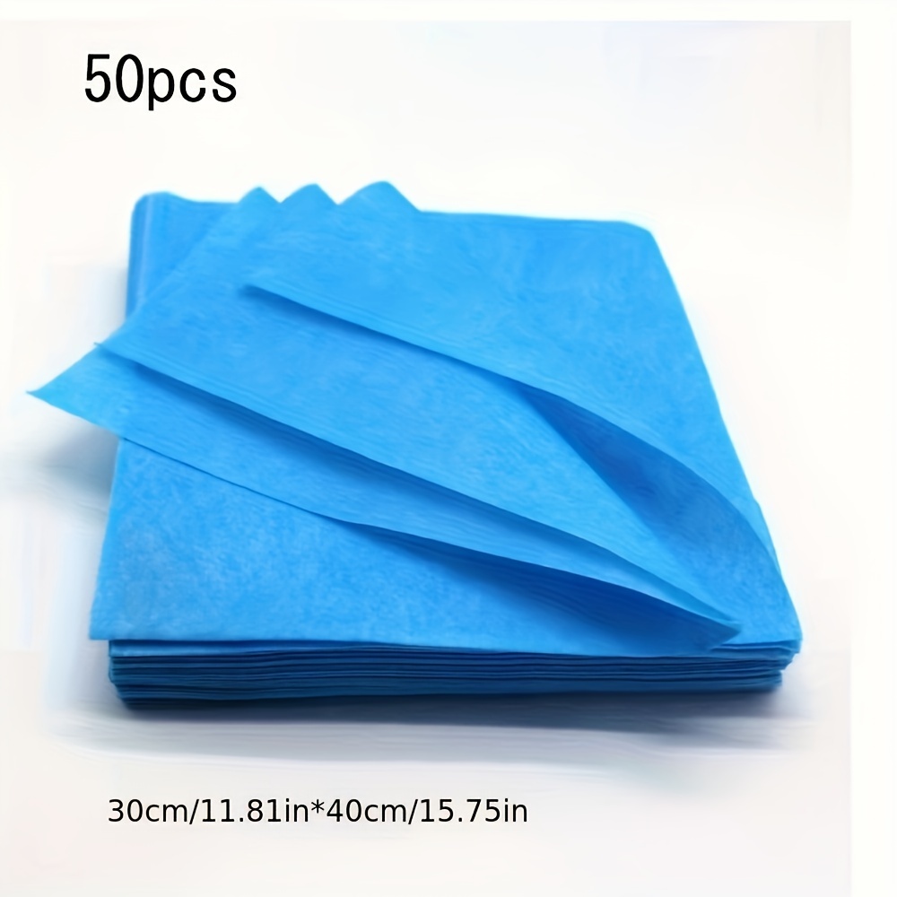 50pcs extra thick disposable bird cage liners absorbent polyester pads for parrot pet birds easy clean up