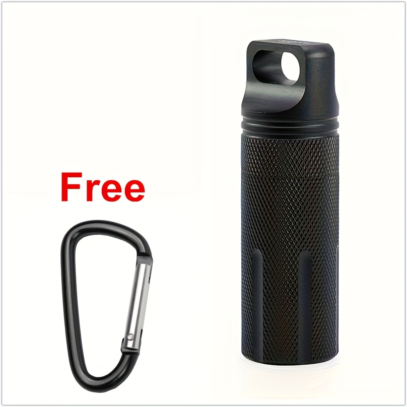1pc Outdoor Can, Sealed Storage Box, Portable Pill Bottle, Outdoor Emergency Product Storage Box