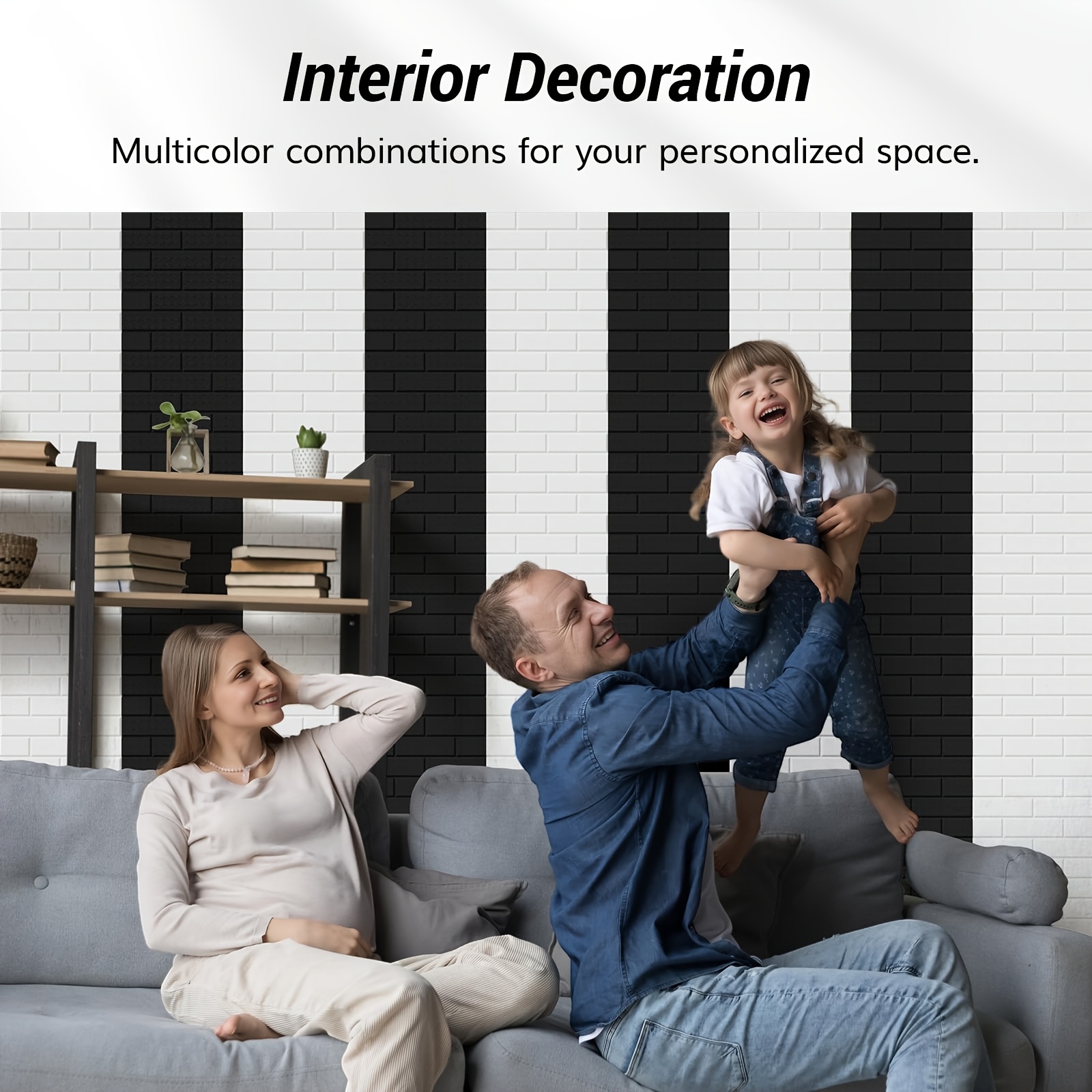 20 Pack Self-Adhesive New Brick-Pattern Soundproof Panels