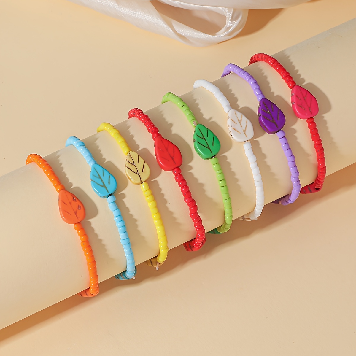 6/7/8pcs Bohemian Style Fake Bracelet Set for Women