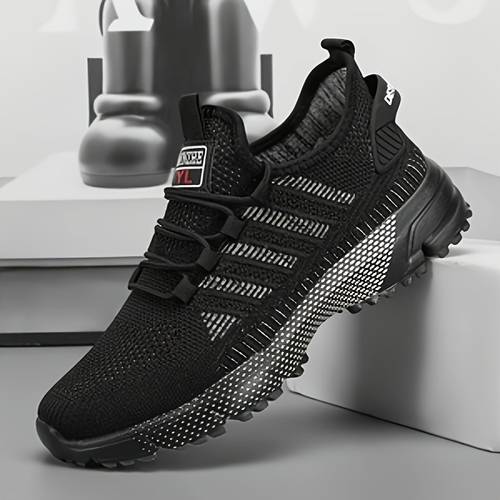 yl mens low top sneakers lightweight breathable slip resistant sole cushioned lace casual sneakers suitable for running walking training office gym durable sole