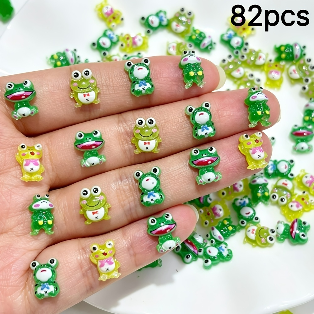 Image of 41pcs/82pcs Resin Mini -shaped Nail Art Accessories – Perfect For Scrapbooks, Wedding Decorations, Phone Cases, Nail Art, And Craft Projects