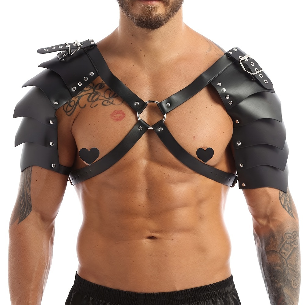 

- -shaped Shoulder Armor For Halloween & Parties, For Performances &