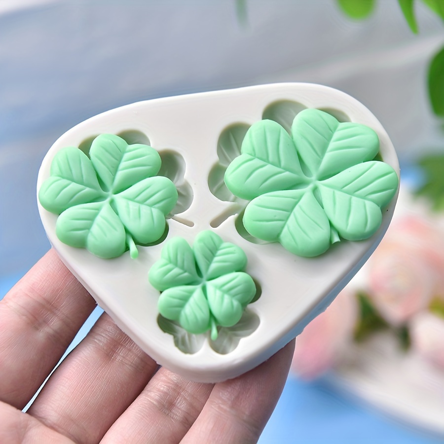 

Clover Silicone Mold, 1pc - And Flexible For And Cleaning, Diy Crafts And, Design Mold For 's Day Decorations