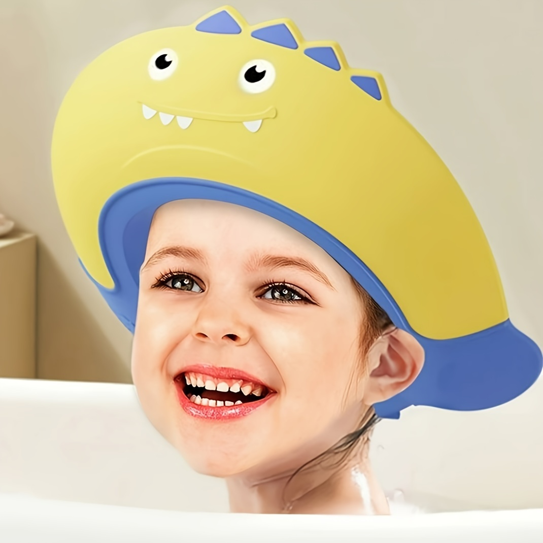 Bonnet de douche pour enfants, ajustable, pour bébé, étanche, en Silicone,  Protection des yeux