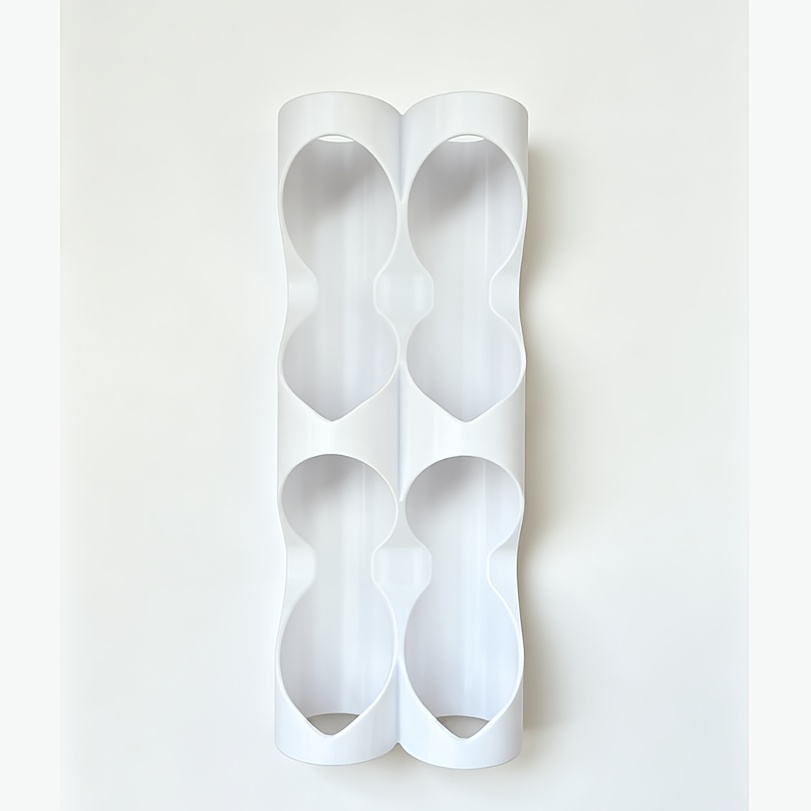 TEMU 1 support de rouleau de cuisine pour 2 rouleaux, rangement pour papier sulfurisé, tapis de cuisson, film plastique et similaires rouleaux de