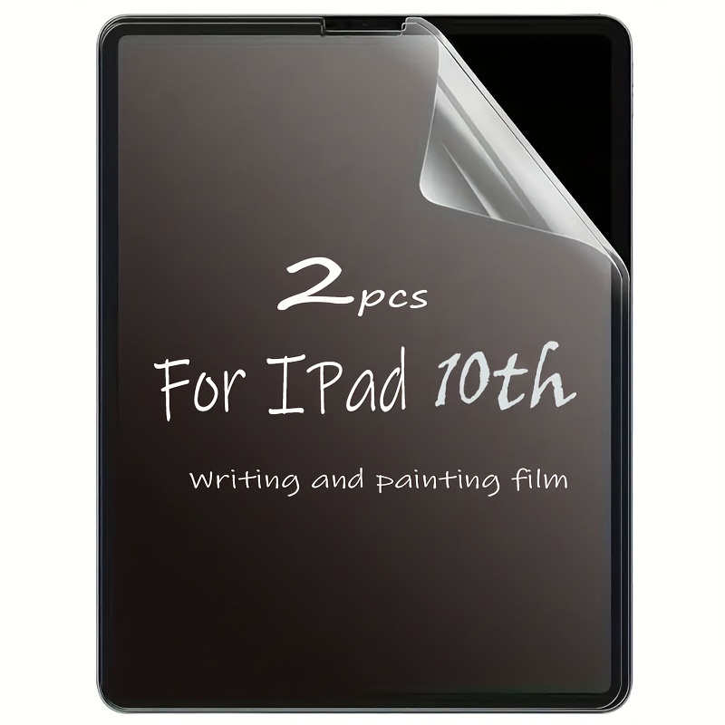 

2-pack Pet Matte Screen Protector For Ipad 10th Gen 10.9" (2022), & -resistant Film, Kit – Compatible With Apple Ipad Air Models A2696 A2757 A2777