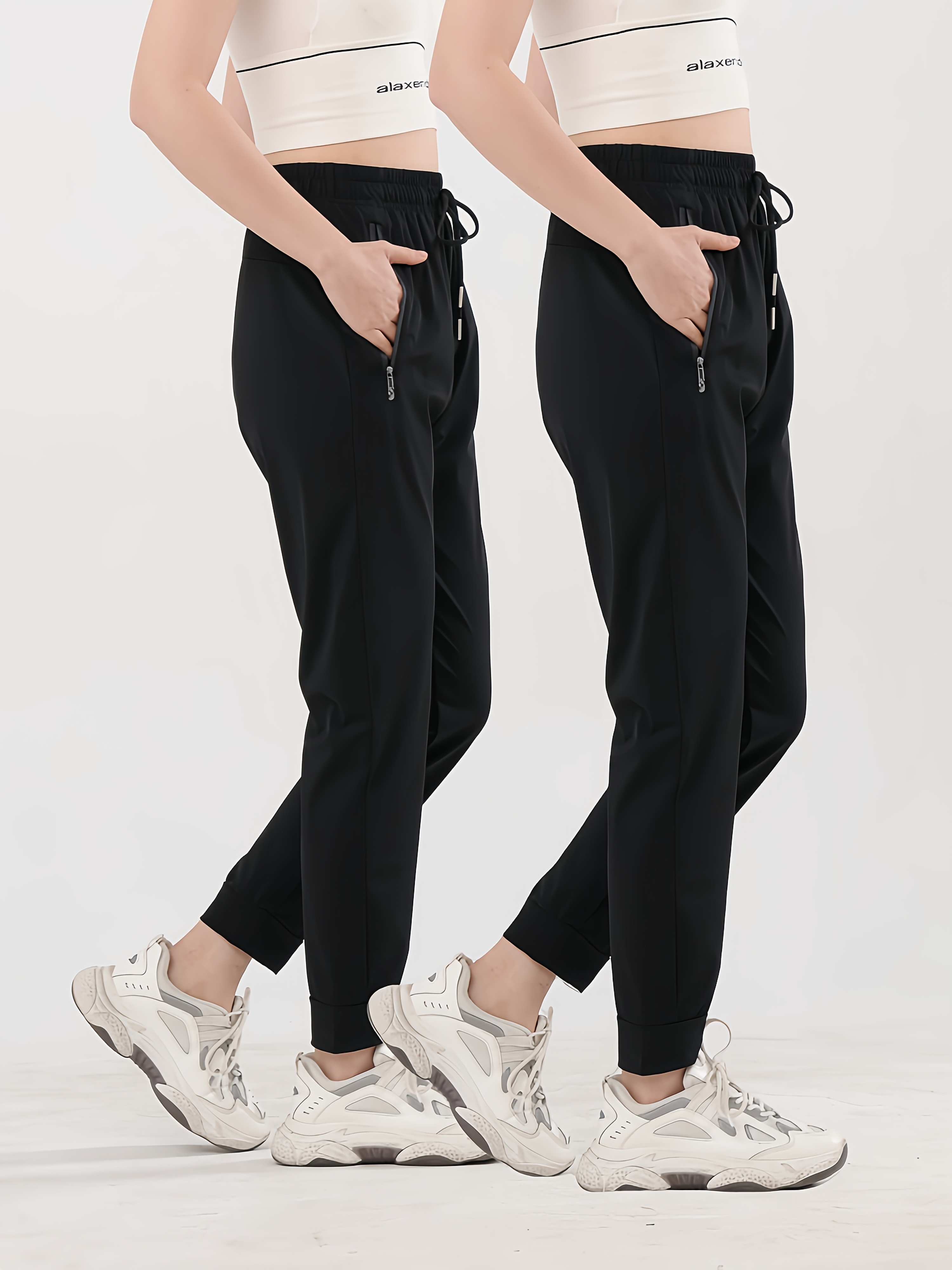 women's ice sliding fiber fabric joggers lightweight Temu Australia