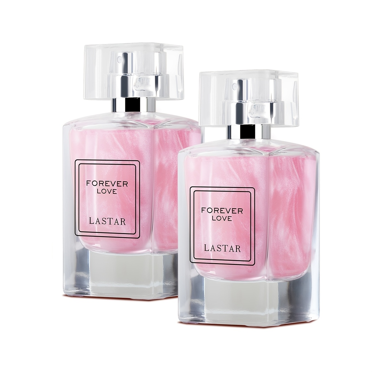 Image of Ladies Jasmine Rose Fragrance, 50ml * 2 Bottles Combination , Ladies Long Lasting Charm Fragrance, Valentine's Day, Halloween, Thanksgiving, Christmas, Ladies Perfume Gift