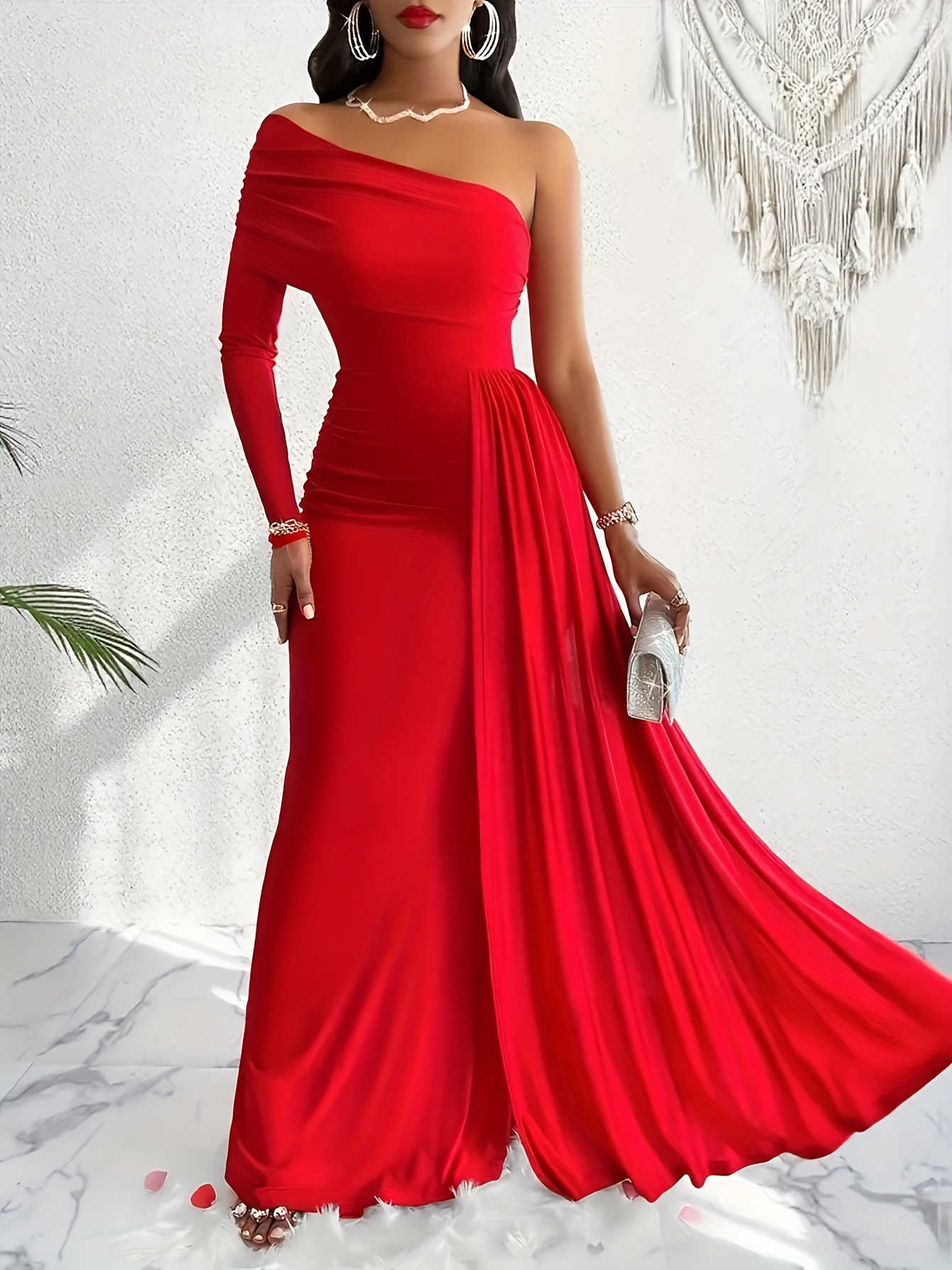 women's red off the shoulder dress for date night Q-H92 Oversized Women Fall Summer Slip Long Formal Evening Rave Sequin Sparkly Sexy Glitter Dress Homecoming Dress Women 2025 81 XL : Clothing, Shoes Complete your glamorous look with sleek black or gold heels and a refined clutch for a confident ADYCE Women's Elegant Crossover Off