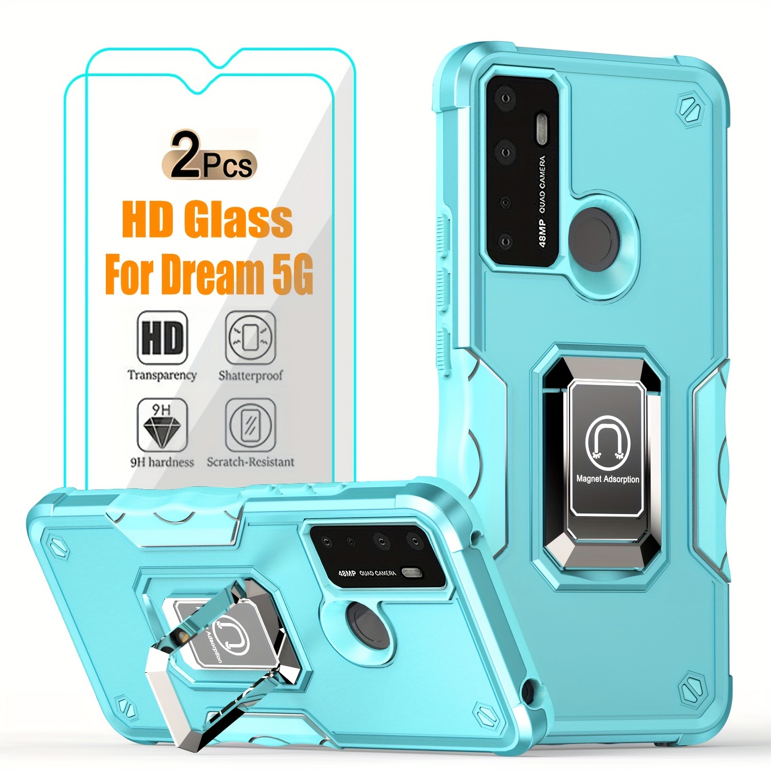 Phone Case Hd Screen Protector Compatible Cricket Dream Temu