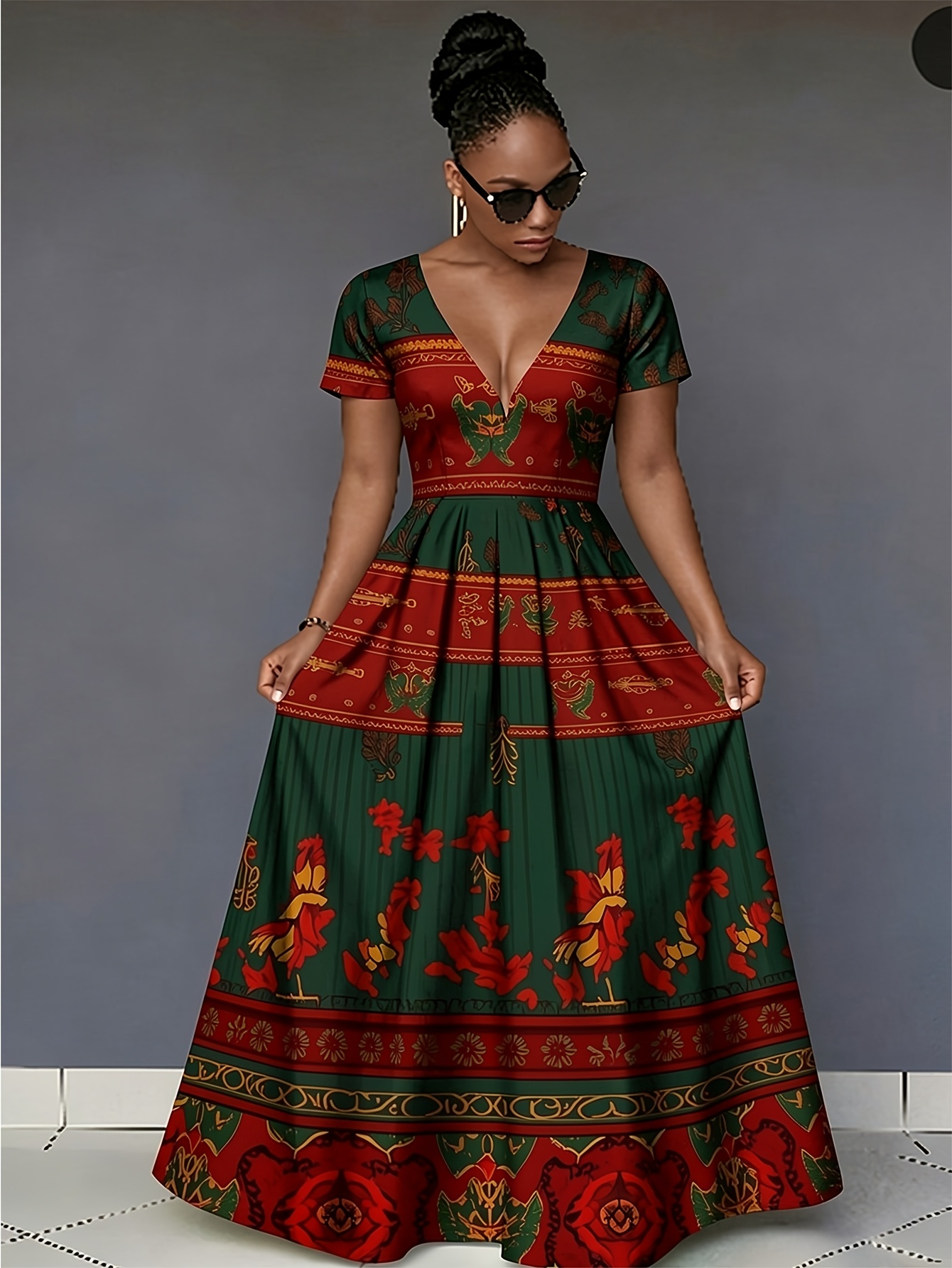 a line dresses sold on Temu United States