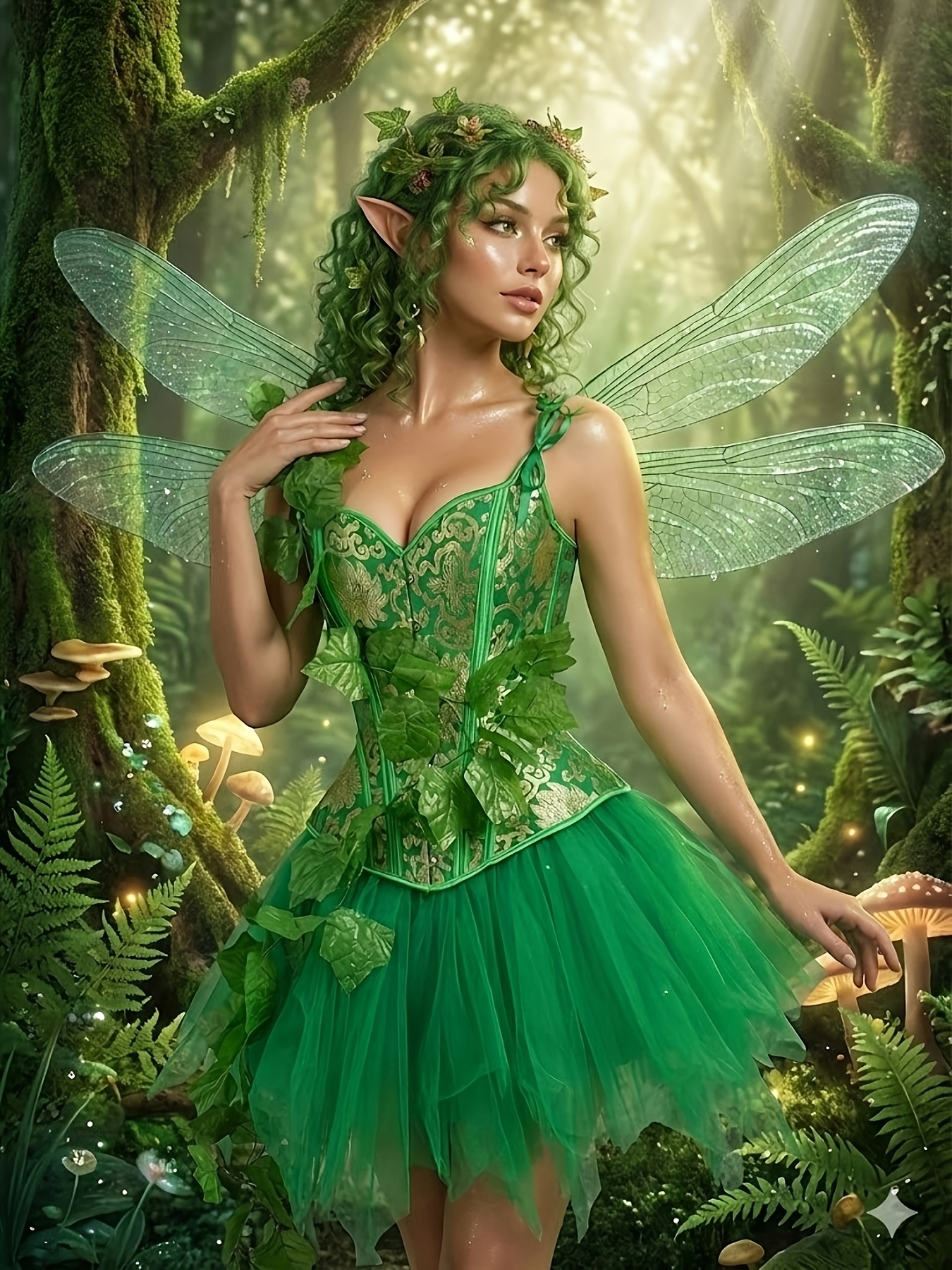 fairy tutu dress for adults Exquisite deluxe WoodLand fairy tutu dress ****dress is sold separate, from  accessories*** Dress has a nice delicate woo