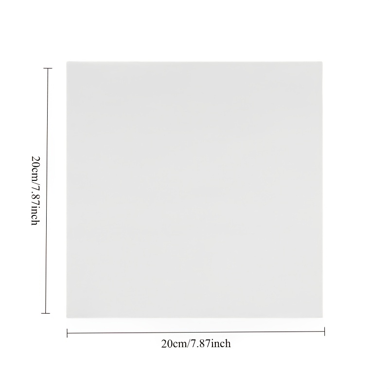 E-shop 100 Blatt strapazierfähiges fettdichtes Backpapier – 8x8 Zoll (20x20cm), geeignet für Sandwiches, Backen, Partys, Picknicks, Grillabende, zum