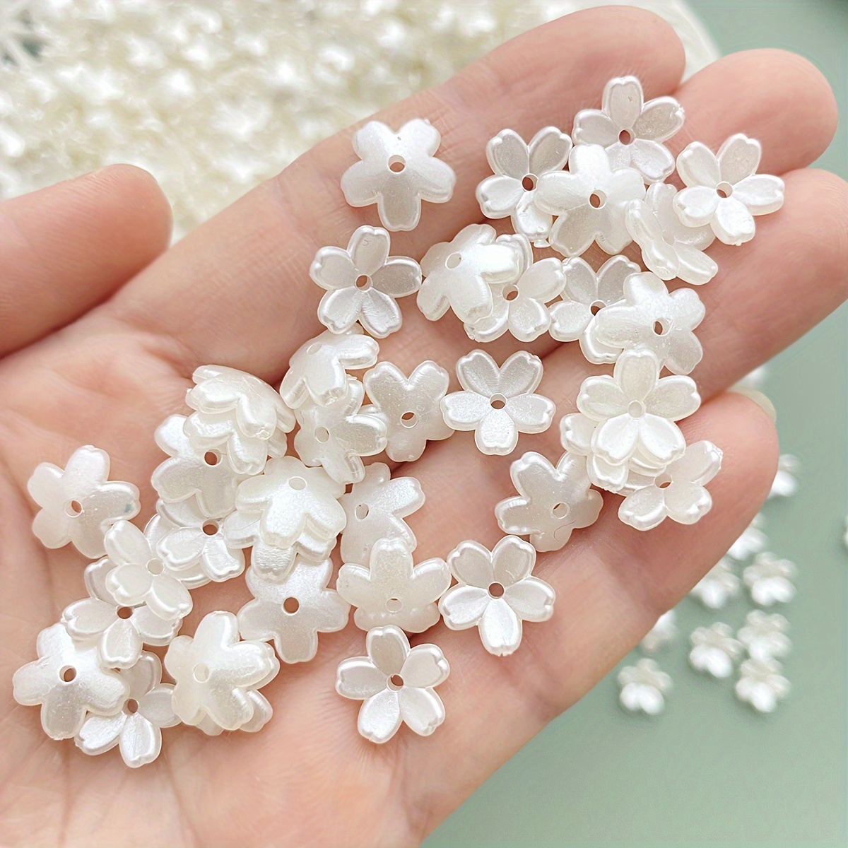 

[customer ] 100pcs Creamy Set For Diy & Embellishments, Sewing Craft Supplies