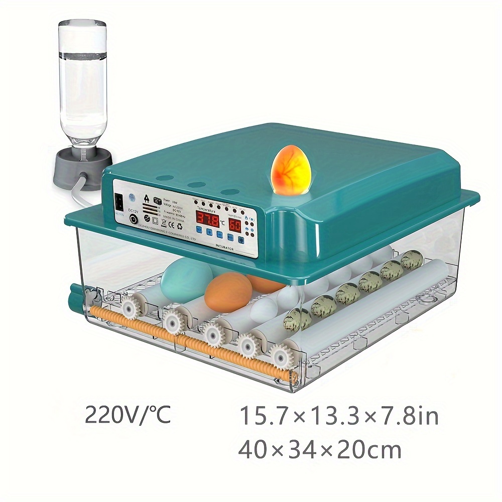 1pc 36pcs egg fully automatic incubator with automatic water replenishment automatic temperature control automatic flipping eggs cold lighting eggs function can be adjusted according to the size of the egg tray details 4
