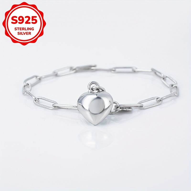 Women's 925 Silver Summer Chain Bracelet 4g