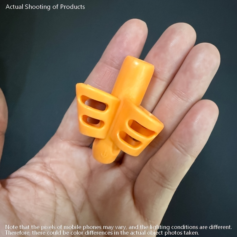 1pc Two Finger Silicone Writing Corrector Learning Tool