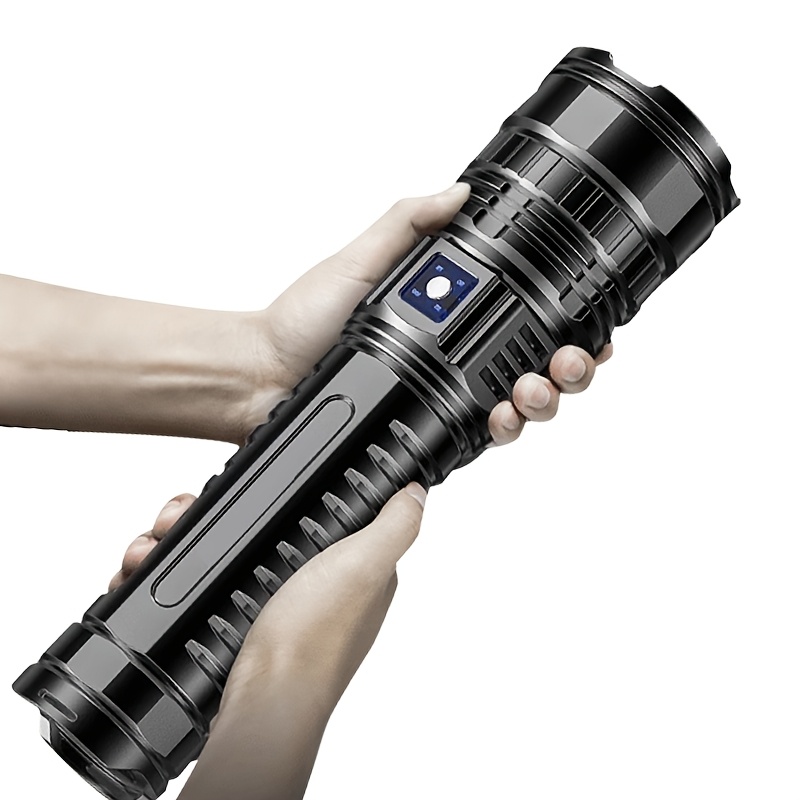 TEMU Flashlight > Handheld Flashlight > Portable Flashlights > Tactical Flashlight > Built-in Battery Rechargeable Flashlight > Flashlight