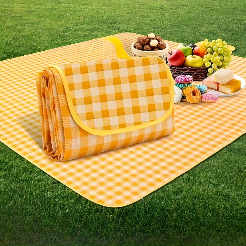 E-shop Picknickdecke, Picknickmatte, Dicke tragbare Camping-Decke für den Rasen, faltbare Picknickdecke und Outdoor-Matte - Tragbare, faltbare