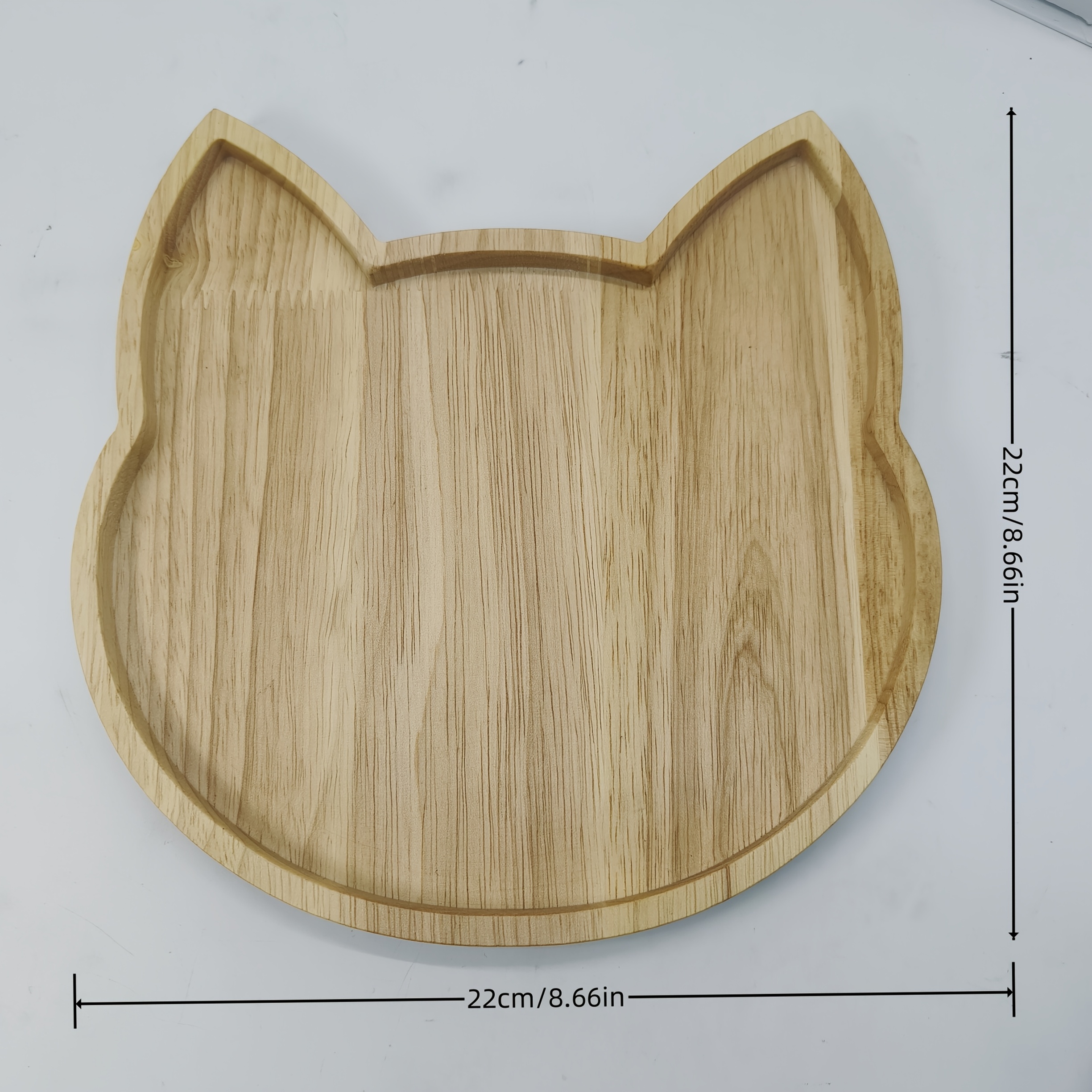 E-shop Kreatives Haustier Katze Form Katzenkrallen Hundebein Holztablett Obst Dessert Gebäck Deko Tablett (Kein Lebensmittelkontakt)