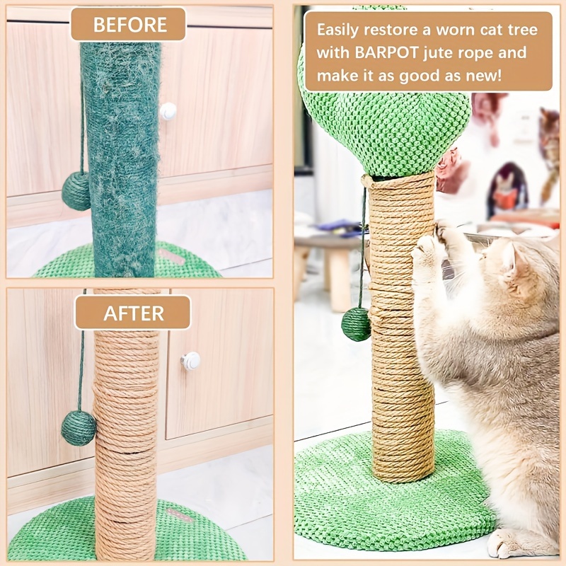 cat scratcher replacement rope 1 4 inch rope rope cat - Temu