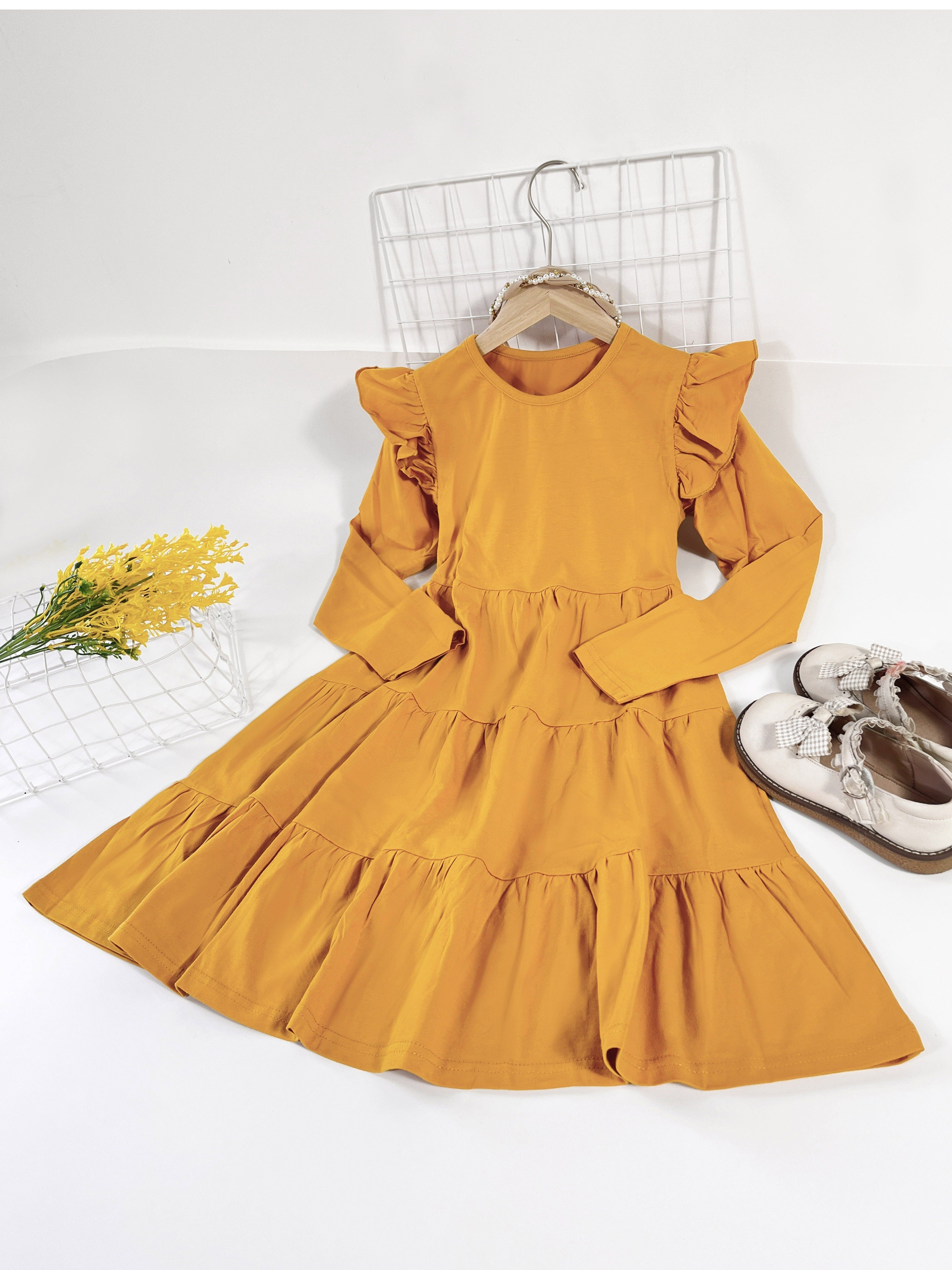 white christmas dresses Nolan in Solid Cotton main image 0